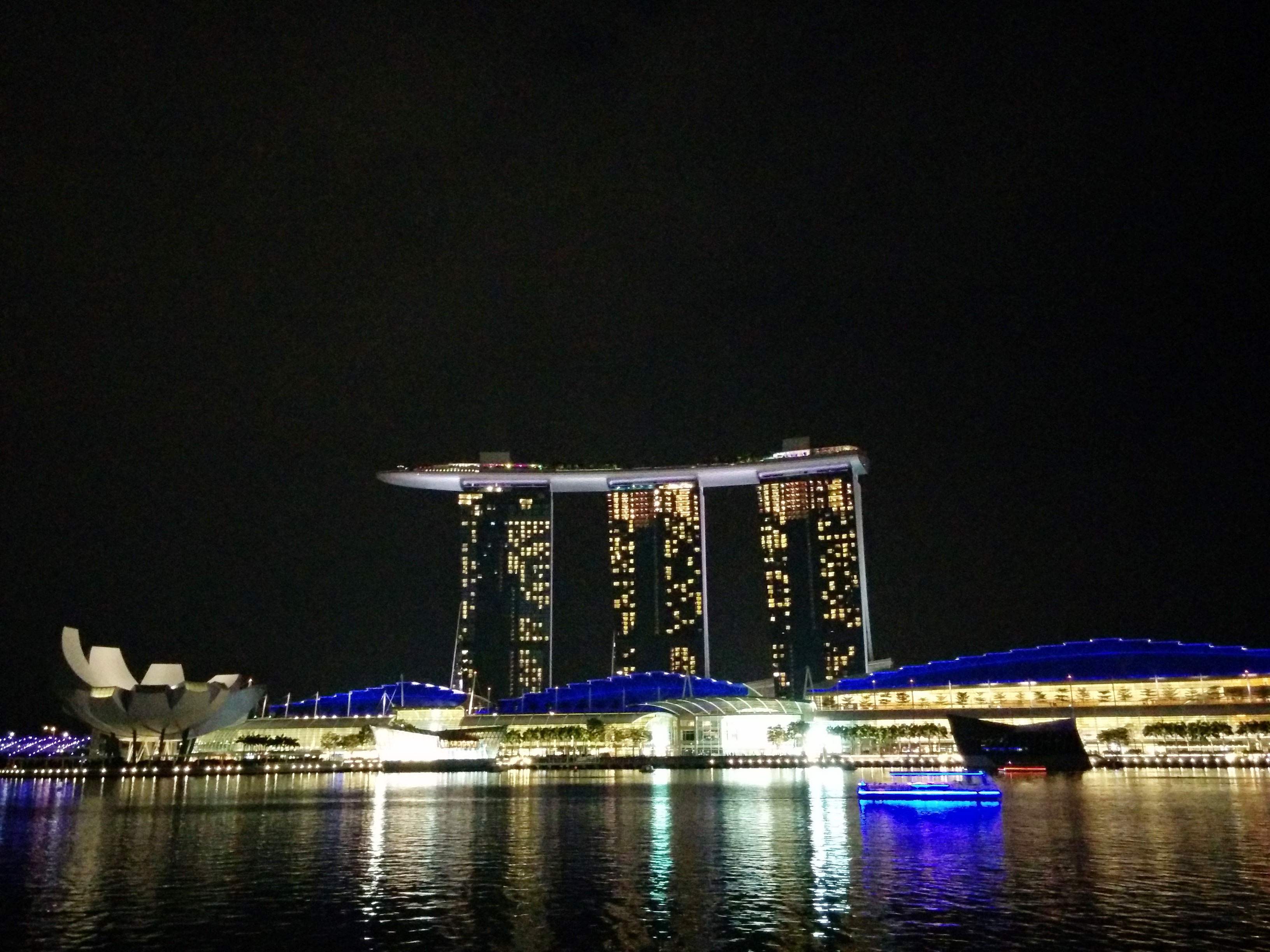 Marina Bay Sands Singapore at night