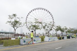 跑到港島，第一個地標應該就是AIA 摩天輪。