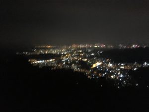 次次練行雙坳，行到上大帽山時天都黑齊，我都覺係癲