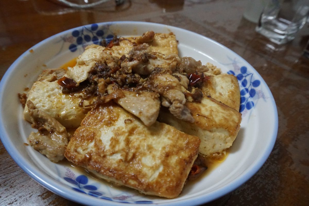 XO醬炒肉片豆腐