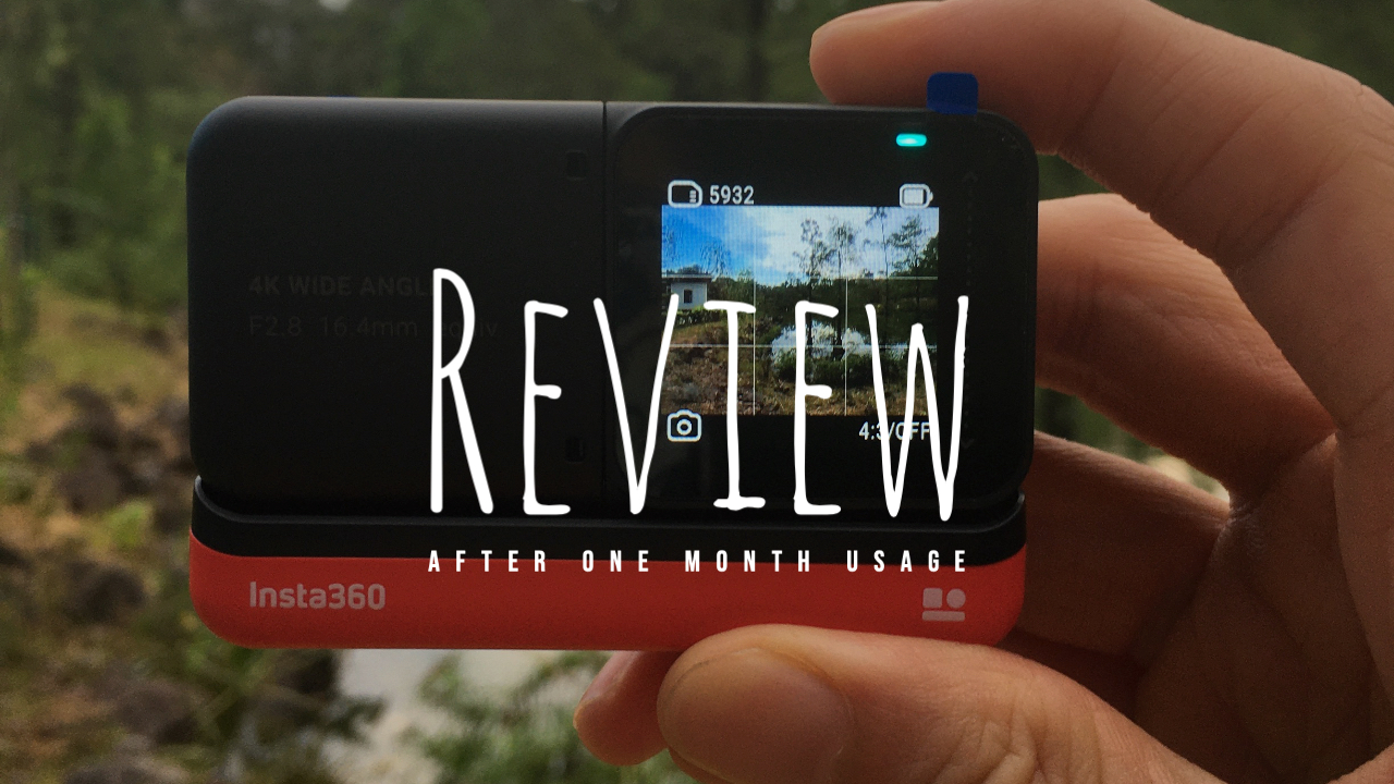 insta360 one r one month usage review