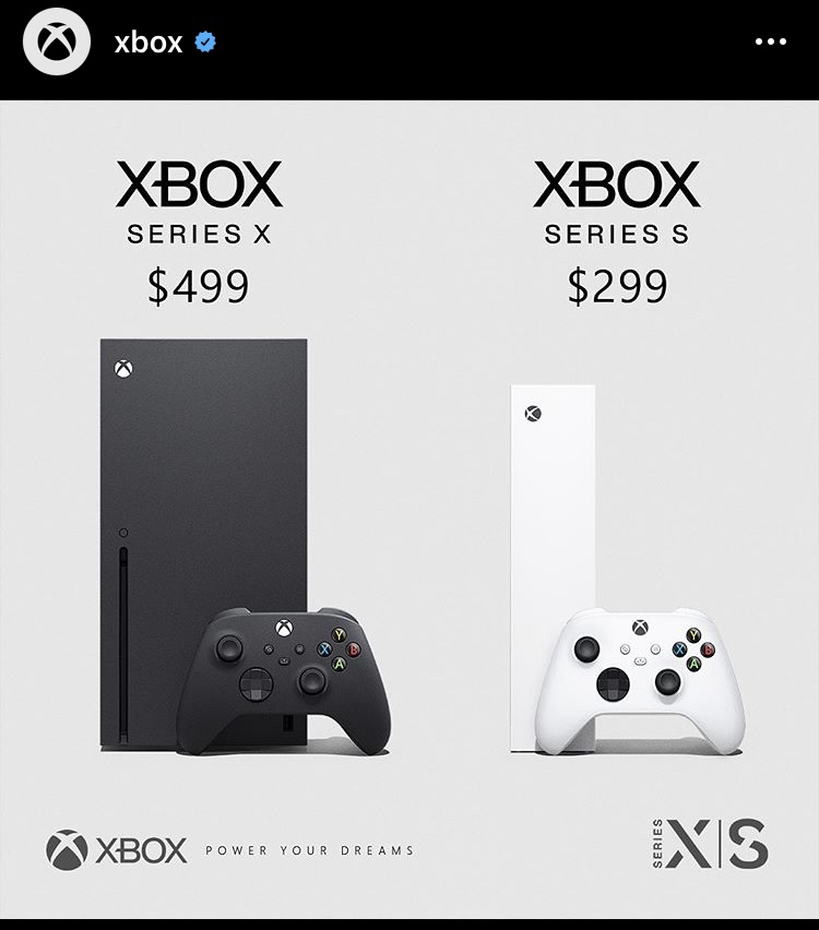 Xbox Series S/X 推出了，但市面仍是一機難求。原因好似說是晶片產能不夠。