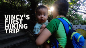 Vincy's first hiking trip