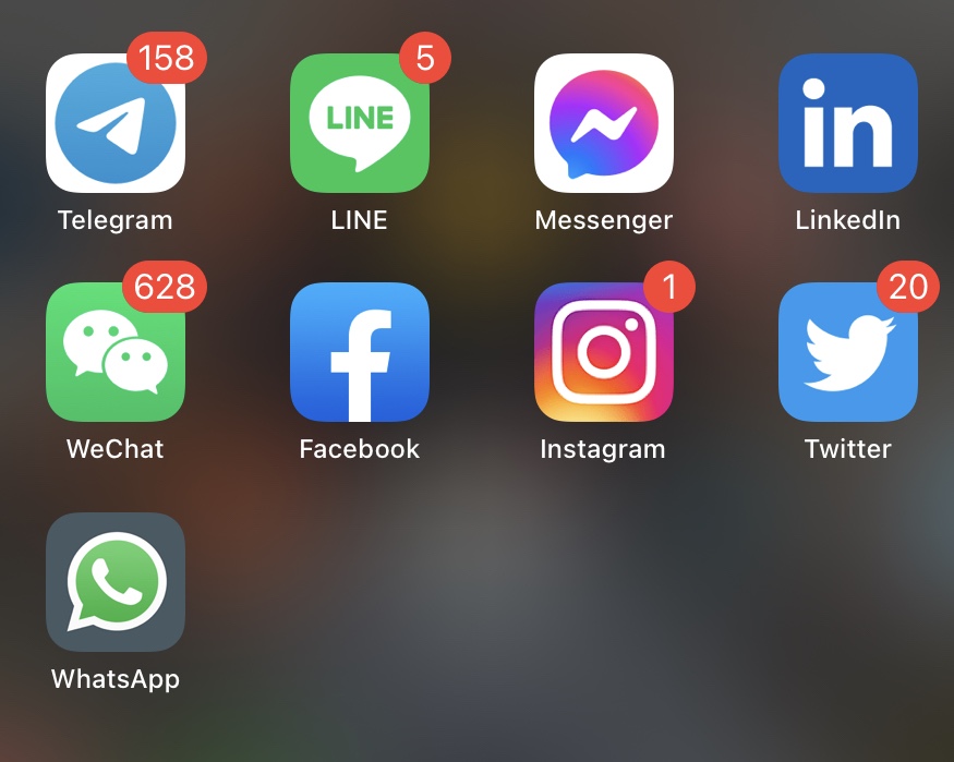 WhatsApp Icon 會顯示在Home Screen，但和原生App 是有少許分别