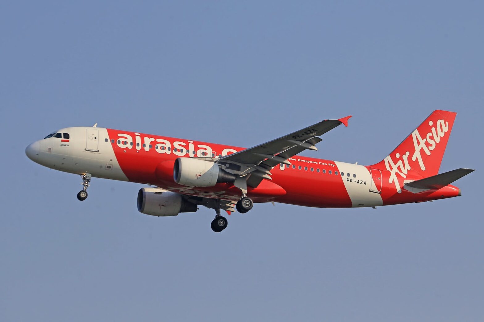 airbus of air asia airlines