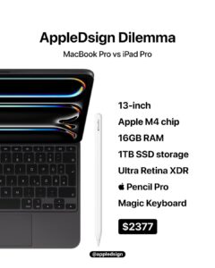 Apple iPad Pro 2024 vs MacBook Pro