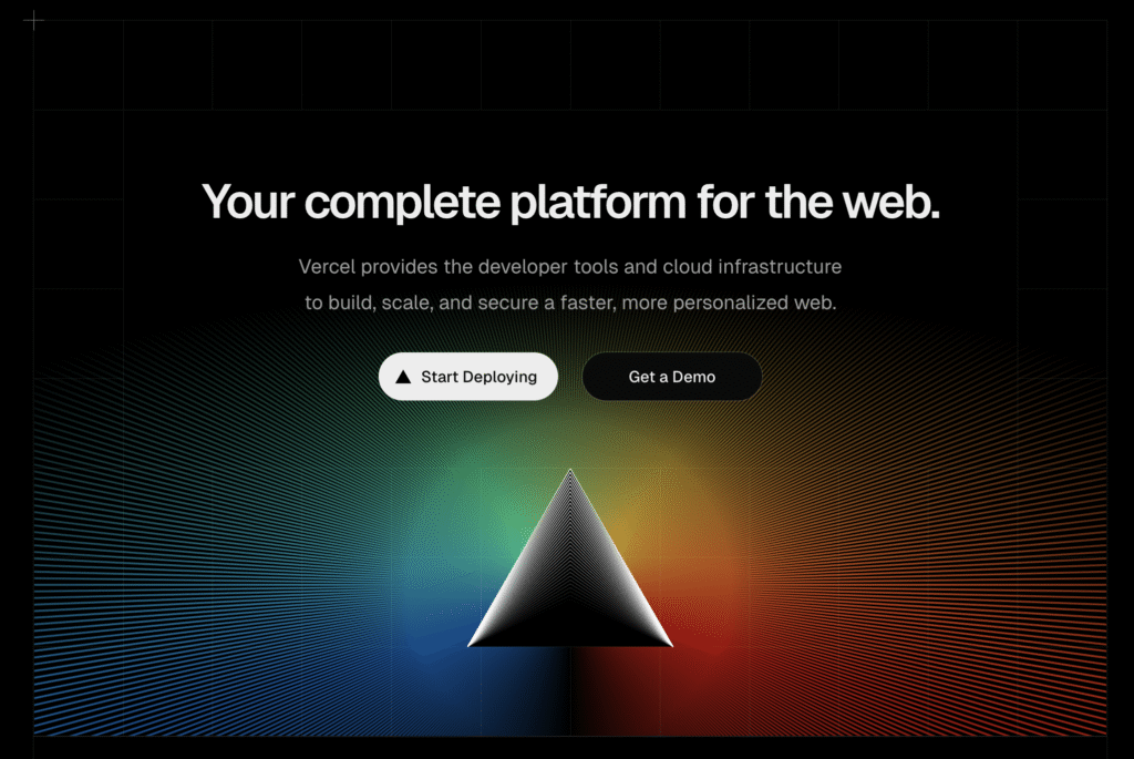 Vercel 輕鬆部署 Next.js 網站，全球伺服器網絡確保快速瀏覽。適合中小企、個人創業者、行銷團隊，助香港網店即時載入商品頁面並應對節日流量高峰。