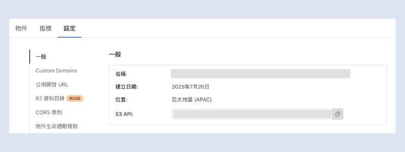 Cloudflare R2 S3 API