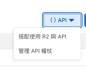 管理 API 權仗