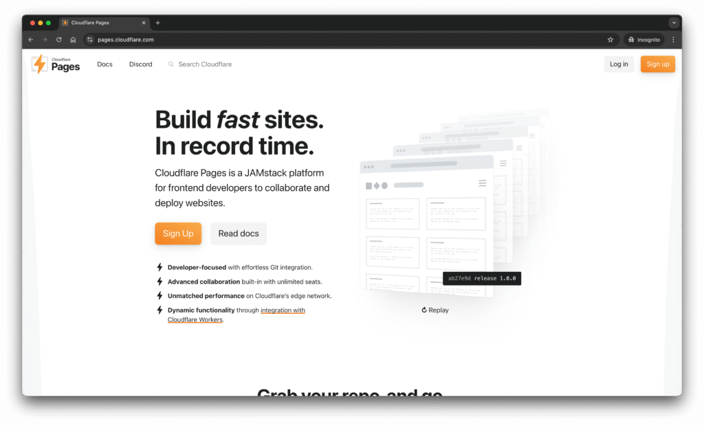 Cloudflare Pages